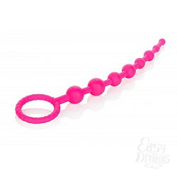 Розовая анальная цепочка Play Beads - 24,8 см. Розовая анальная цепочка Play Beads - 24,8 см.