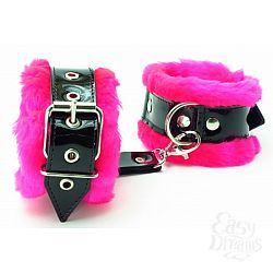 Оковы на ноги с мехом - BDSM Light, Синий Оковы на ноги с мехом - BDSM Light, Синий