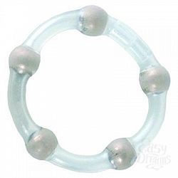 Эрекционное кольцо с металлическими шариками. Эрекционное кольцо с металлическими шариками.