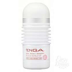 Мастурбатор для нежной стимуляции Tenga Soft Rolling Head Cup, БЕЛЫЙ - ОРИГИНАЛ  Мастурбатор для нежной стимуляции Tenga Soft Rolling Head Cup, БЕЛЫЙ - ОРИГИНАЛ