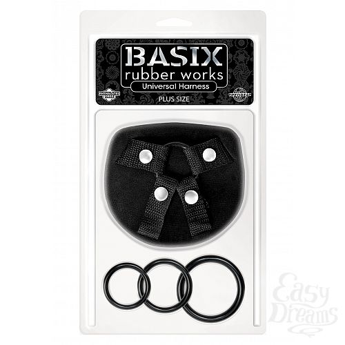 ���������� 2  ������� ��� �������� Basix Universal Harness, Plus Size