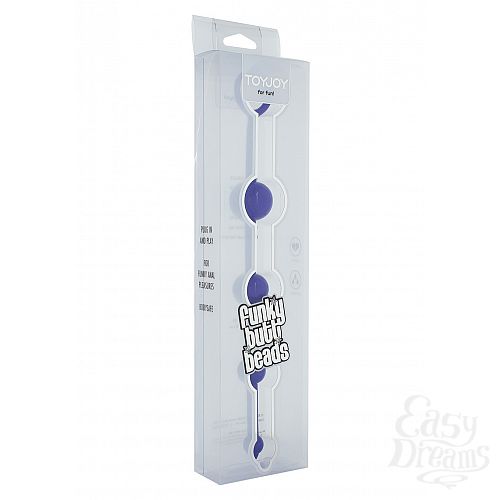 ���������� 2  �������� ������� FUNKY BUTT BEADS DARK PURPLE 10155TJ