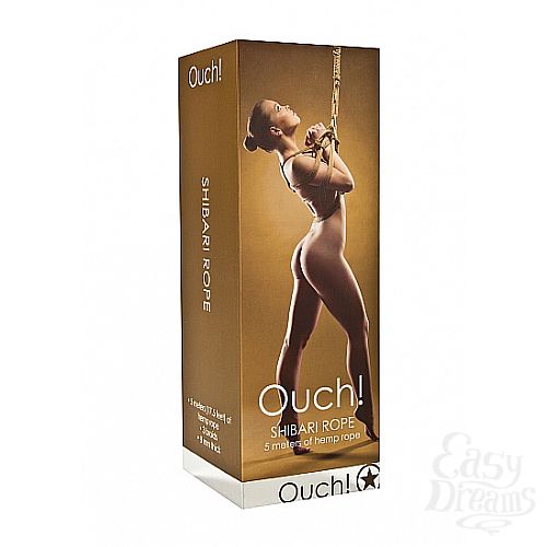 ���������� 2  �������� ��� ������� Shibari Rope 5m Brown SH-OU046BRN