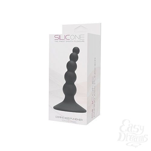  2  ׸  - DOMINO ASS PUNISHER SILICONE - 9,5 .