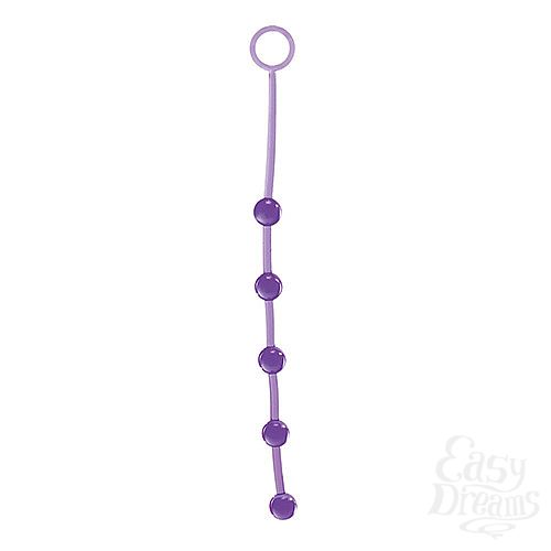  1:      5  JAMMY JELLY ANAL 5 BEADS VIOLET - 38 .