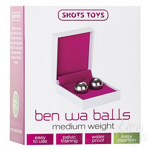  2     Ben Wa Balls Heavy Weight Silver