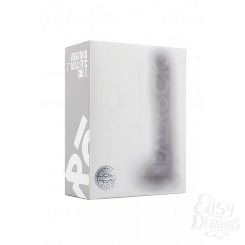  2   - Vibrating Realistic Cock 7  With Scrotum - 18 .