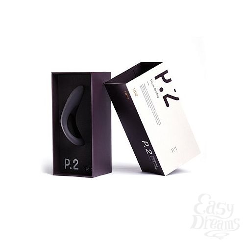  2  <p>The P.2 is made of 100 % medical grade silicone and is worn around the penis and testicles. It contributes to a fuller erection and may delay orgasm by slowing the flow of blood from the penis.    The extension (tail) is angled 61 degrees in order to massage the erectile tissue behind the testicles, as well as gently push up against the pe
