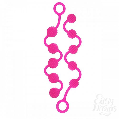  2    Posh Silicone O Beads Purple 1322-40BXSE