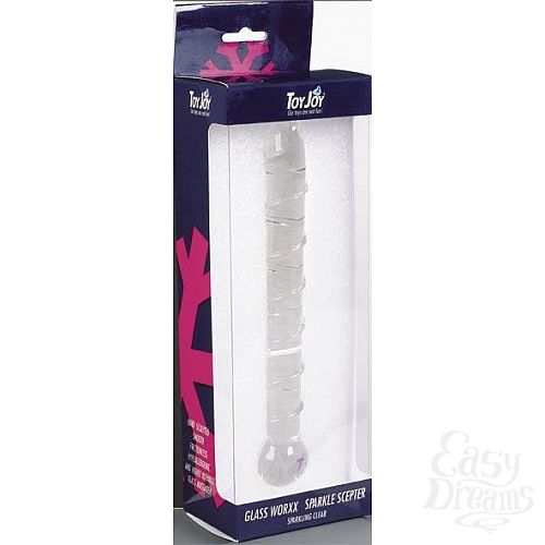  2    GLASS WORXX SPARKLE SCEPTER CLEAR, 17 , 