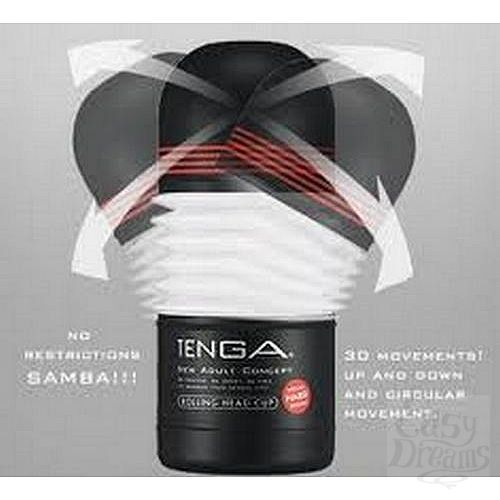 Фотография 3:  Мастурбатор для интенсивной стимуляции Tenga Hard Rolling Head Cup, ЧЕРНЫЙ - ОРИГИНАЛ Фотография 3  Мастурбатор для интенсивной стимуляции Tenga Hard Rolling Head Cup, ЧЕРНЫЙ - ОРИГИНАЛ