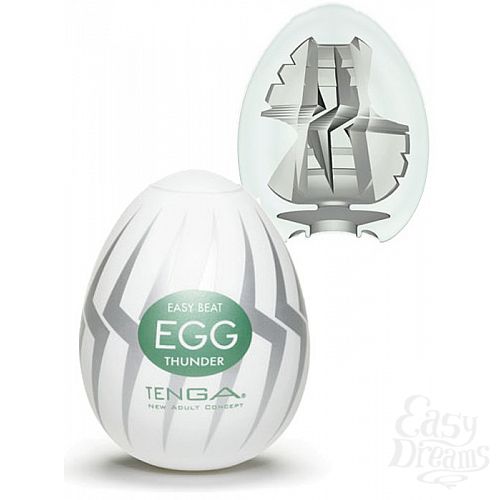 Фотография 2:  Мастурбатор Tenga Egg Thunder Фотография 2  Мастурбатор Tenga Egg Thunder