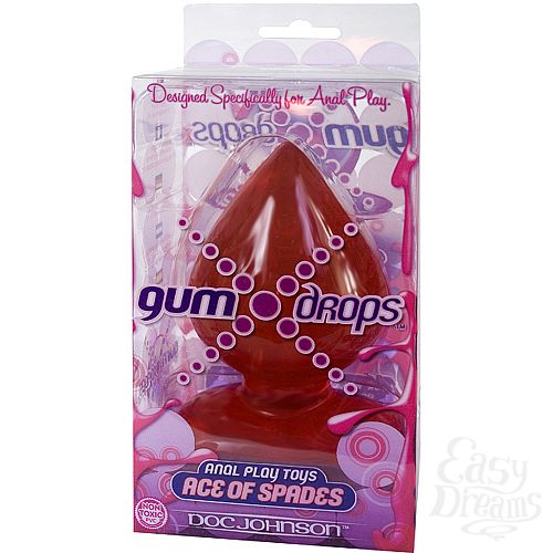 ���������� 3  ������ GUM DROPS ACE OF SPADES RED 0242-08 BX DJ
