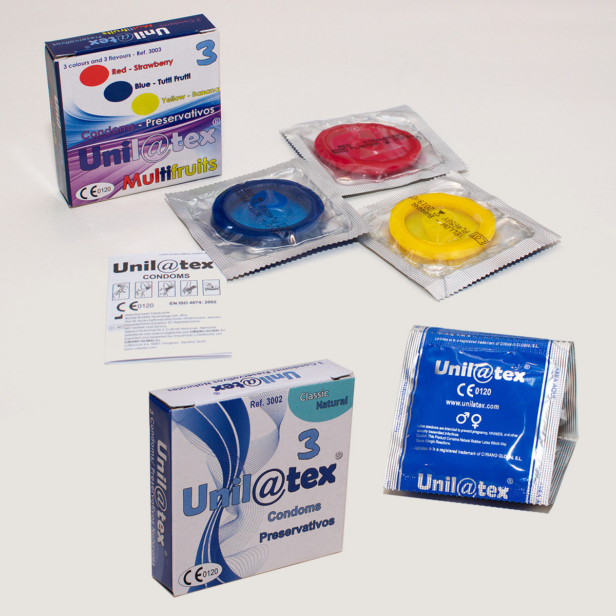 Презервативы Люкс Ассорти купить со скидкой в секс шопе  Презервативы  Комбинированные