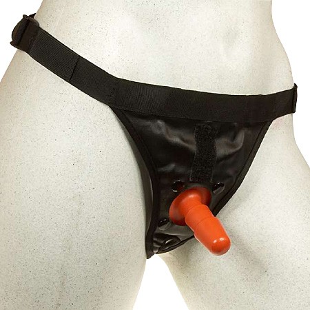 Страпон Харнес в подарочной упаковке из ПВХ купить со скидкой в секс шопе  Страпоны  Трусики с насадками