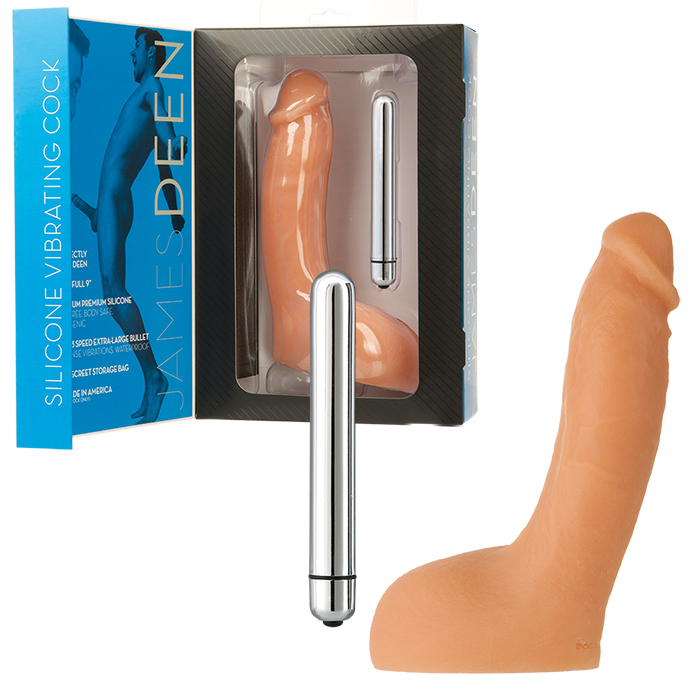 Фаллоимитатор с вибрацией Doc Johnson The Realistic® Cock Vibrating 8”, телесный 1156-02-BX - Doc Johnson - Реалистичные вибраторы - Купить