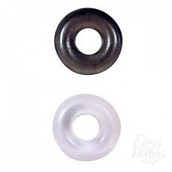 Комплект эрекционных колец STUD RINGS WHITE/BLACK Комплект эрекционных колец STUD RINGS WHITE/BLACK