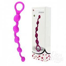 Силиконовая лиловая цепочка Modern Pretty Love Beeds - 21,5 см. Силиконовая лиловая цепочка Modern Pretty Love Beeds - 21,5 см.