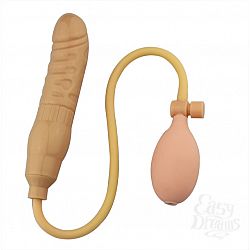 Фаллоимитатор с грушей Pump Up Dong Flesh 10075001 Фаллоимитатор с грушей Pump Up Dong Flesh 10075001
