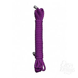 Веревка для бандажа Kinbaku 10 m. Purple SH-OU043PUR Веревка для бандажа Kinbaku 10 m. Purple SH-OU043PUR
