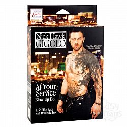 California Exotic Novelties,   Nick Hawk GIGOLO At Your Service 