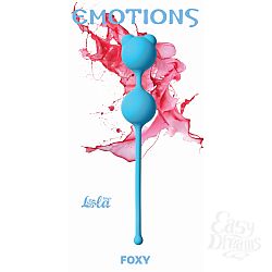 "LOLA TOYS"   Emotions Foxy turquoise 4001-03Lola