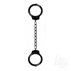 Чёрные металлические кандалы Metal Ankle Cuffs Чёрные металлические кандалы Metal Ankle Cuffs