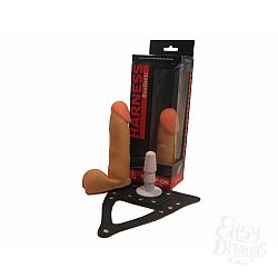 Страпон Харнес в подарочной упаковке, 16 см., Телесный Страпон Харнес в подарочной упаковке, 16 см., Телесный