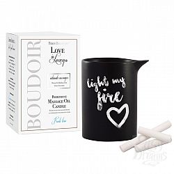      Love In Luxury Seduced Pheromone Soy Massage Candle Fresh Love - 154 .