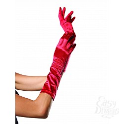Атласные перчатки, Красный Атласные перчатки, Красный