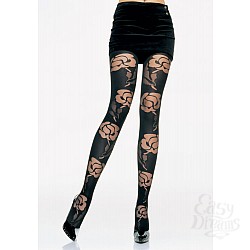 Колготки в розах Колготки в розах