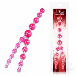 Розовые анальные бусы CRAZY PLEASURE EF-T015 Розовые анальные бусы CRAZY PLEASURE EF-T015