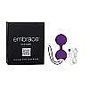   EMBRACE LOVE BALLS PURPLE 4604-15BXSE