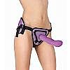  Deluxe Silicone Strap On 10 Inch Purple OUCH! SH-OU211PUR