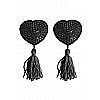  Tassels Heart Black SH-OU029BLK