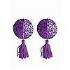  Tassels Round Purple SH-OU030PUR