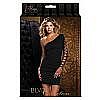  c   ONE SHOULDER DRESS BLACK S 882696-BLACK-S