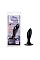Массажер простаты Curved Silicone Prostate Probe из силикона черный