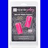 -   Nipple play Silicone Nipple Suckers - Pink