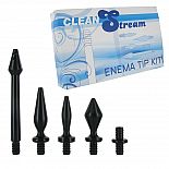 <strong>Набор насадок для клизм в пластиковом кейсе CLEAN STREAM</strong> <br />
Черный набор из 4 пластиковых насадок для клизм, которые одеваются на любую резиновую грелку. <div class="charTableblock"> </div> Набор насадок для клизм в пластиковом кейсе CLEAN STREAM
Черный набор из 4 пластиковых насадок для клизм, которые одеваются на любую резиновую грелку.