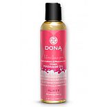     DONA Flirty Blushing Berry - 125 . 
        DONA Scented Massage Oil Flirty Aroma Blushing Berry     .