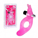   Rabbit Vibrating Twin Ring Pink 
       .