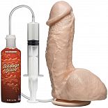     The Amazing Squirting Realistic Cock - 18,8 . 
        .