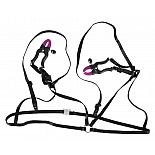 ������������ ����������� � �������� �� ����� Bra with silicone nipple clamps 
������������ ����������� � �������� �� ����� Bra with silicone nipple clamps. ������ ������������.