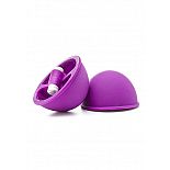  Vibrating Suction Cup Purple SH-OU159PUR 
