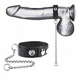      Snap Cock Ring With 12  Leash 
     , ,  -.