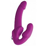 -   Evoke Vibrating Strapless Silicone Strap-on Dildo 
     ,     .