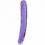   DOUBLE DONG 12INCH PURPLE JELLY 
     .