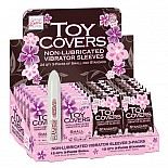 <strong>Набор насадок для вибраторов TOY COVERS 2910-00 BX SE</strong> <br />
Очень выгодное предложение для оптового покупателя! В комплект входит: 12 тонких латексных насадок без лубриканта маленького Размера (для небольших игрушек), 12 тонких латексных насадок без лубриканта для игрушек стандартного Размера, картонный дисплей, в котором выставляется товар, а также бесплатный пластиковый вибратор, на котором Вы сможете показывать своим покупателям, как следует использовать насадки toy covers. <div class="charTableblock"> </div> Набор насадок для вибраторов TOY COVERS 2910-00 BX SE
Очень выгодное предложение для оптового покупателя! В комплект входит: 12 тонких латексных насадок без лубриканта маленького Размера (для небольших игрушек), 12 тонких латексных насадок без лубриканта для игрушек стандартного Размера, картонный дисплей, в котором выставляется товар, а также бесплатный пластиковый вибратор, на котором Вы сможете показывать своим покупателям, как следует использовать насадки toy covers.