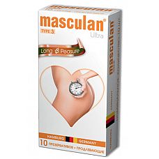 Masculan Ultra 3,  10 .*10      (Long Pleasure) 
 Masculan Ultra 3, 3 Long Pleasure.